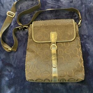 Black Etienne Aigner Crossbody Bag